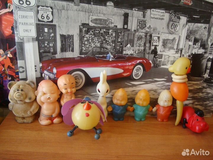 Детские игрушки СССР много