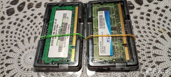 Оперативная память ddr2 для ноутбука 2 gb