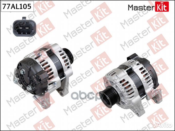 Генератор chevrolet cruze, opel astra J 77AL105
