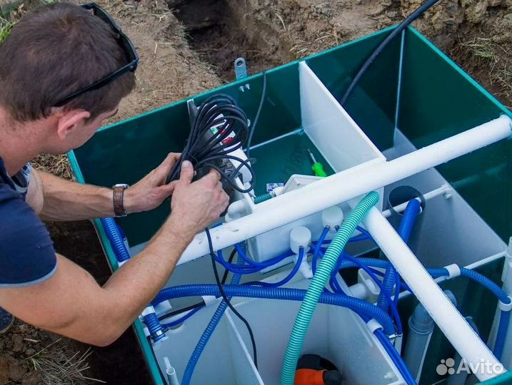 Автономная канализация под ключ. В любой грунт