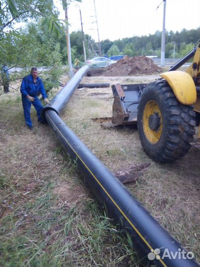 Прокол через дорогу гнб. Водопровод, газ, канализа