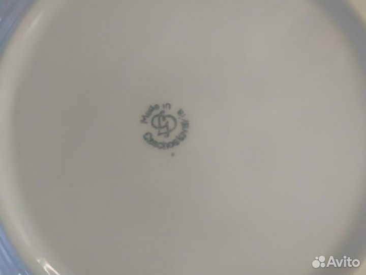 Столовый сервиз Чехословакия Богемия