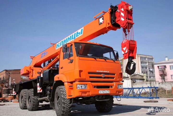 Автокран 25 - 50 тонн. Аренда. гсм наше