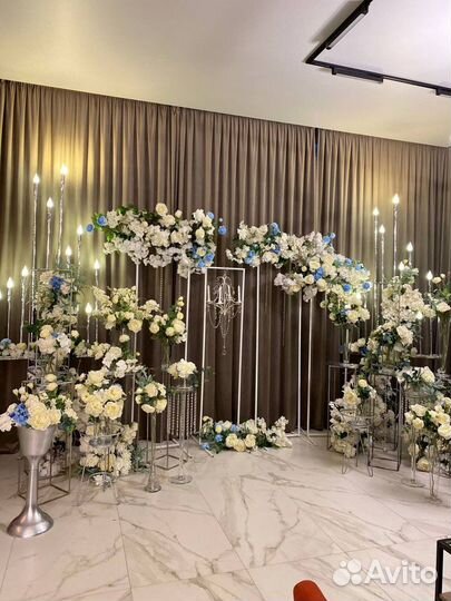 Оформление свадьбы фотозона