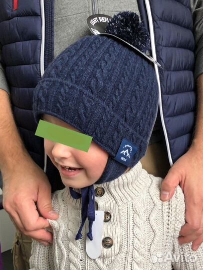 Детская шапка nels 52-54 ог (одета 1 раз)