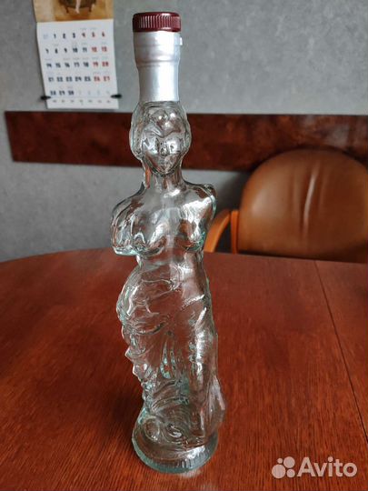 Бутылка фигура корабль подарочная