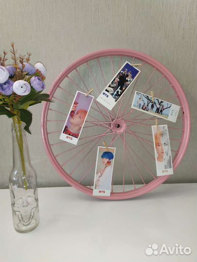 Колесо-панно для фото и заметок