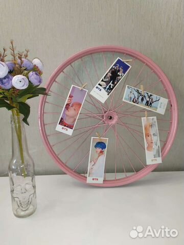 Колесо-панно для фото и заметок