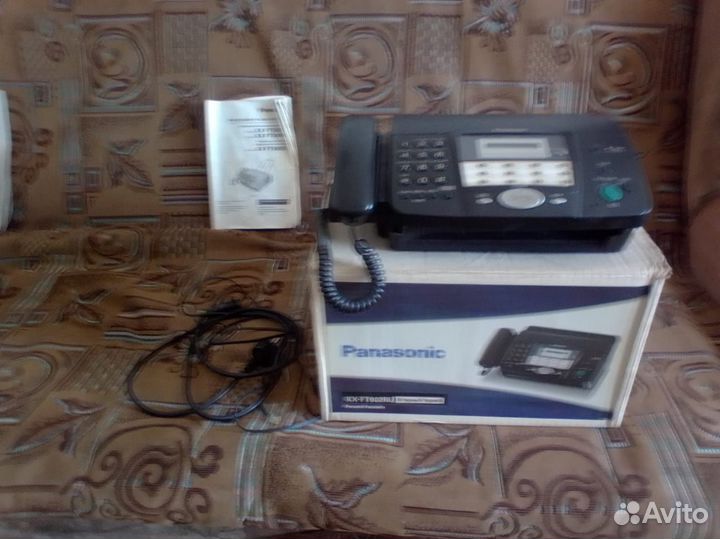 Телефон факс panasonic