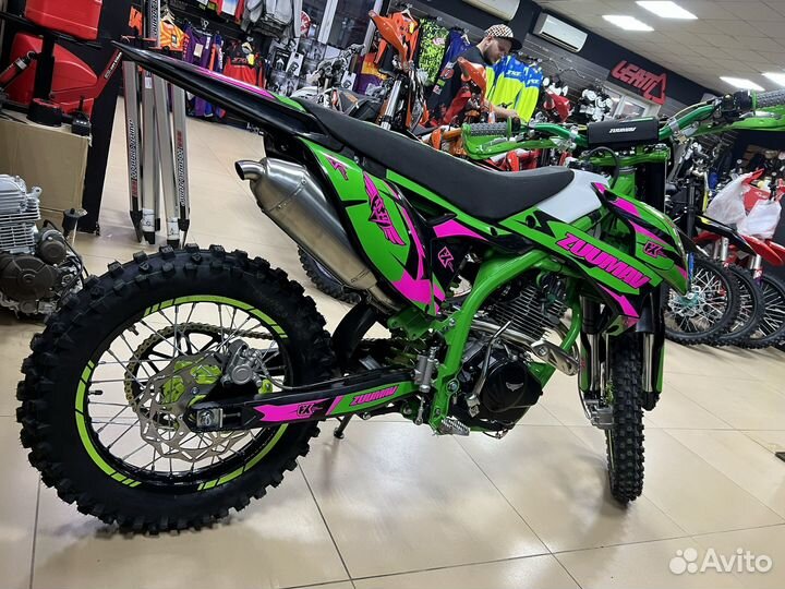 Мотоцикл эндуро Zuumav A5 250 19/16 green