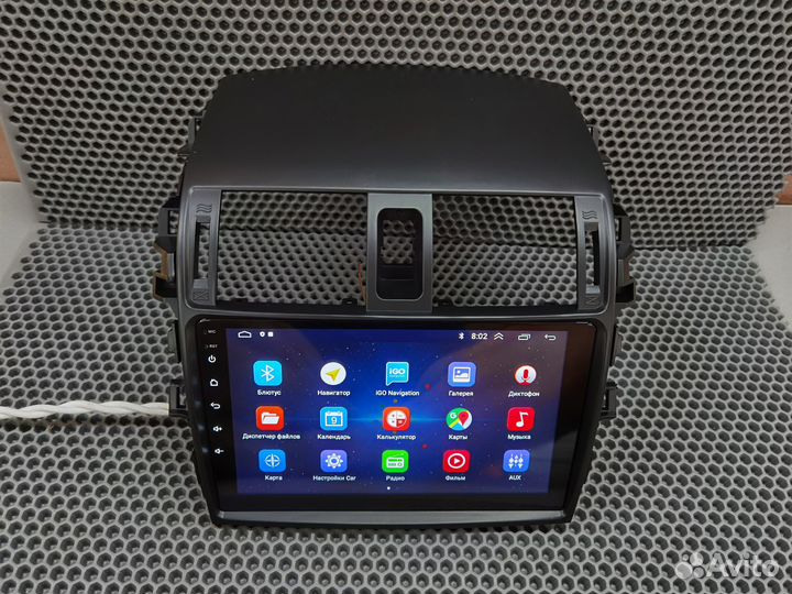 Магнитола Toyota Corolla e150 Android IPS новая