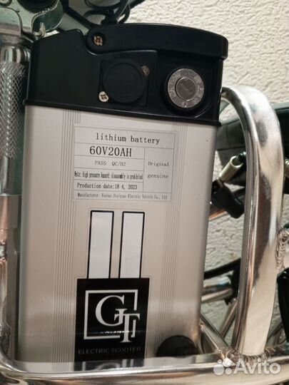 Электровелосипед GT v6 pro