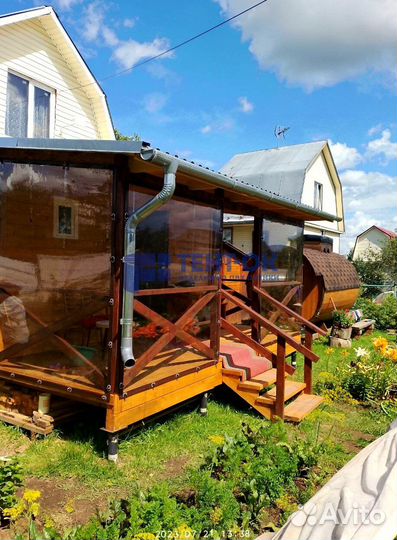 Мягкое стекло для беседок