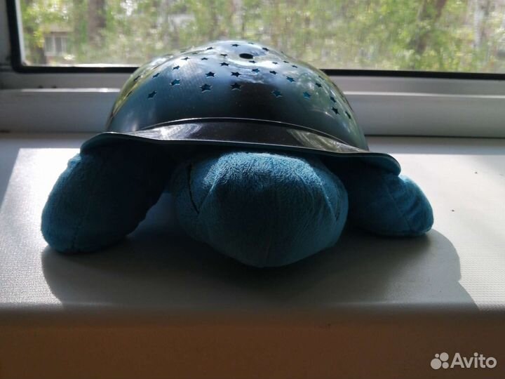 Детский светильник-проектор черепаха