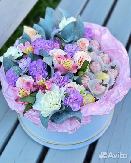 Букет клубника в шоколаде