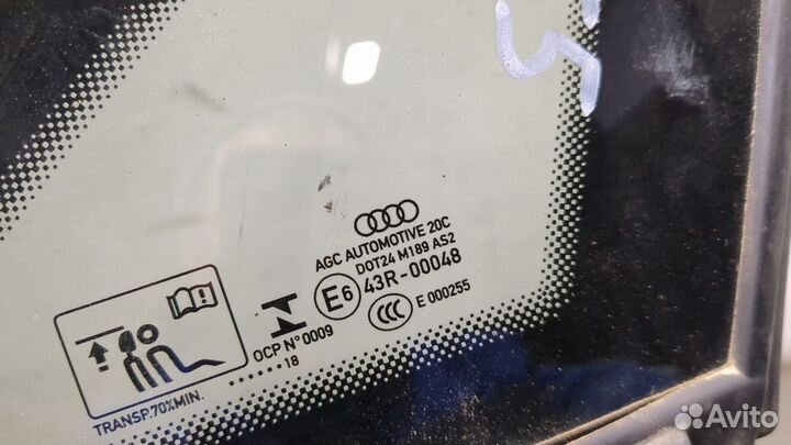 Стекло кузовное боковое Audi A3 (8V), 2018