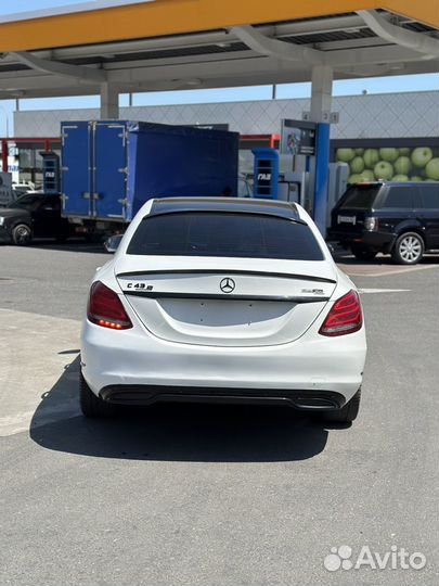 Mercedes-Benz C-класс 1.6 AT, 2014, битый, 118 000 км