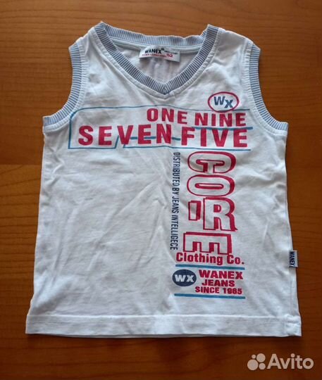 Майки для мальчиков