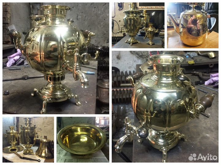 Реставрация самоваров