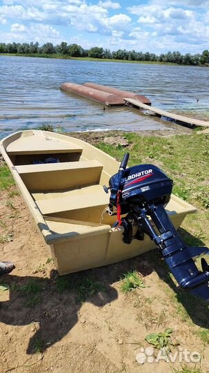 Комплект- лодка+мотор