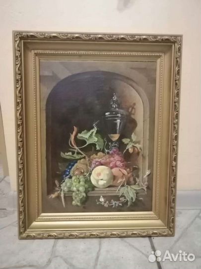 Натюрморт маслом холст