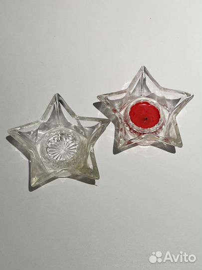 Ваза берц и подсвечники - советские