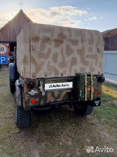 ГАЗ 69 2.1 МТ, 1971, 42 000 км