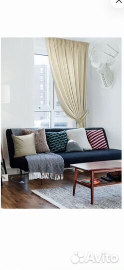 Штора на тесьме, Milfay 270 x 146 см, комплект 2шт