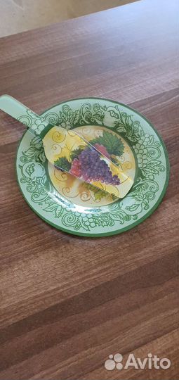 Тарелка с лопаткой доя торта