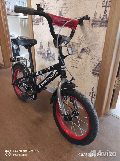 Детский велосипед kreiss 14