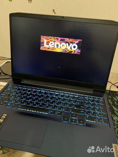 Мощный игровой ноутбук с подсветкой клавиатуры