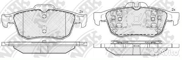 Колод. торм. диск. NiBK PN0521 PN0521 NiBK