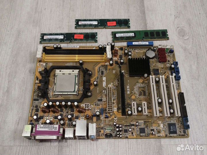 Материнская плата, процессор, оперативка