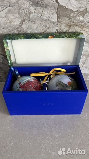 Игрушки на елку стекло