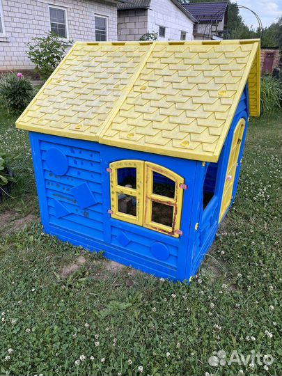 Детский игровой домик уличный бу