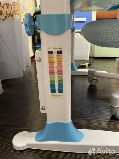 Растущая парта и стул mealux