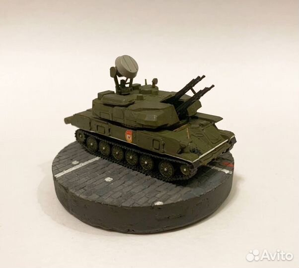 Модель зсу-23-4 «Шилка» 1/100