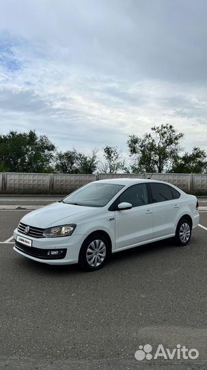 Volkswagen Polo 1.6 AT, 2019, 80 000 км