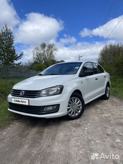 Volkswagen Polo 1.6 МТ, 2017, 115 000 км