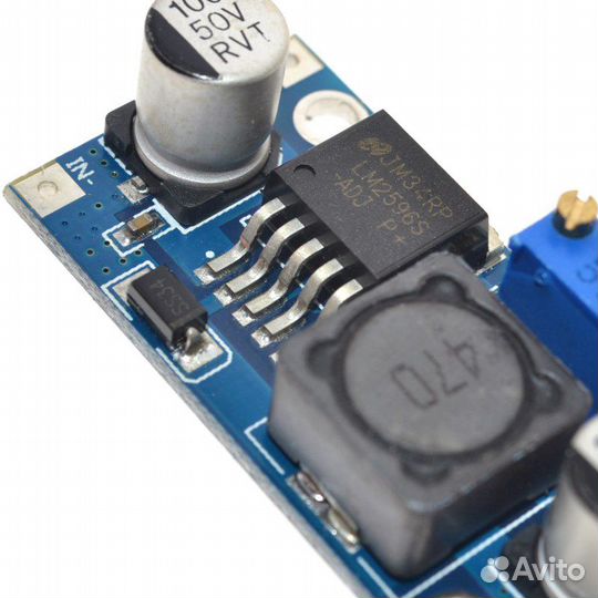 DC-DC понижающий преобразователь на LM2596
