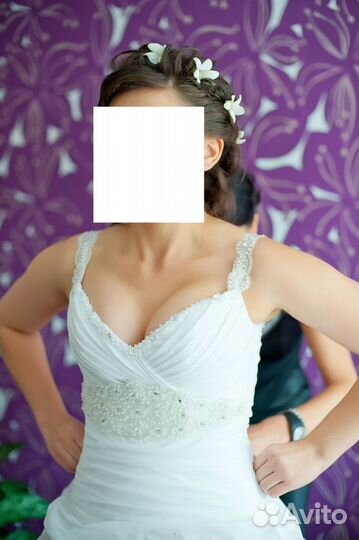 Шикарное свадебное платье