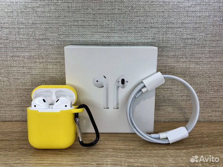 AirPods 2 (Premium) Чехол + Гарантия