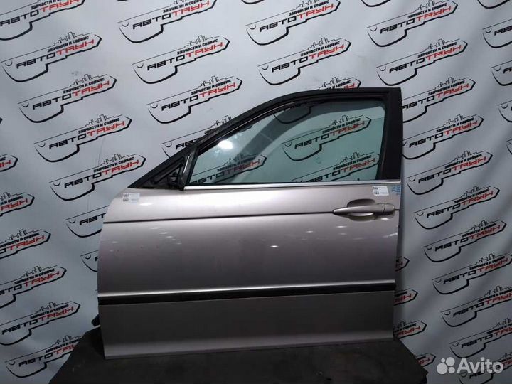 Дверь BMW 3-series E46 передняя левая серый S3376