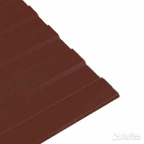 Профнастил С-8 1200х2000 коричневый шоколад