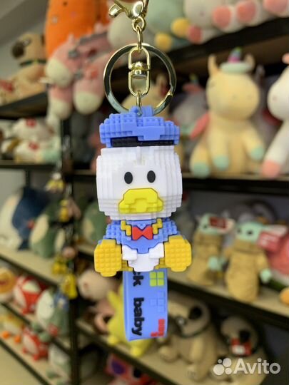 Брелок дональд дак 7 см