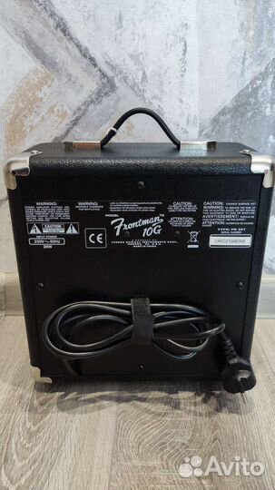 Комбоусилитель fender frontman 10G