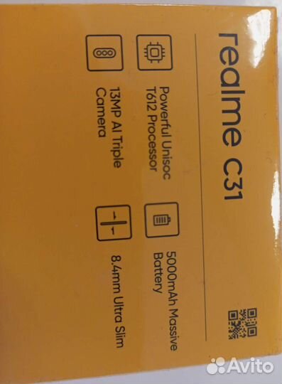 realme C31, 4/64 ГБ