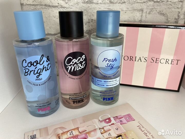 Victorias secret мист pink оригинал