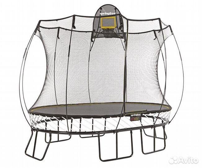 Батут SpringfreeO77 H с корзиной для мяча