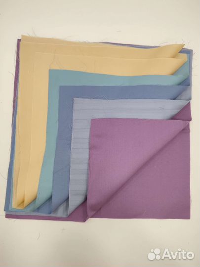 Лоскут для творчества ткани хлопок